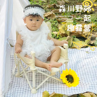 Portable Folding Baby Dining Chair with Tray for Travel and Outdoor Use