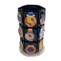 360° Rotating Medal Display Rack for Marathon, Running and Hiking Medals