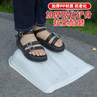 Heavy-Duty Reinforced Plastic Shovel for Grain, Snow, and Farm Use