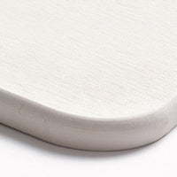 Diatomaceous Earth Bathroom Countertop Organizer Tray for Toothbrushes and Toiletries