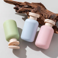 100ml Travel Bottle Set for Shampoo, Lotion, and Toiletries - Airplane Compliant Squeeze Bottles