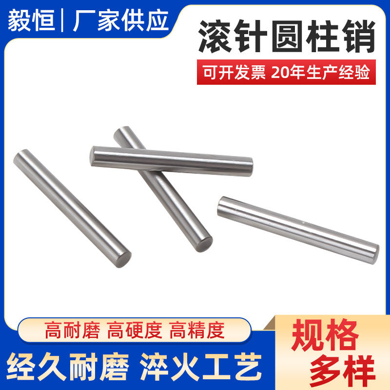 Hardened Bearing Steel Dowel Pins for Positioning and Locating, 3mm Diameter