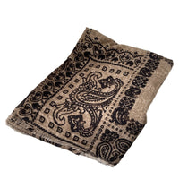Light Luxury Cream White Soft Cotton Linen Scarf for Women, Autumn/Winter Versatile Long Shawl
