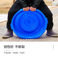 Heavy-Duty Plastic Water Storage Bucket with Lid for Home Use, Fermentation, and Enzyme Production