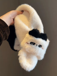 Kids' Japanese-Style Plush Cross Scarf for Winter - Warm Neck Warmer