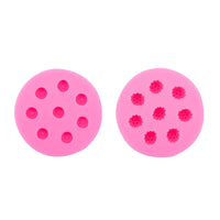 Fruit Series Silicone Molds for Fondant Cake Decoration, DIY Plaster & Clay Crafts - Strawberry, Orange, Blueberry, Raspberry