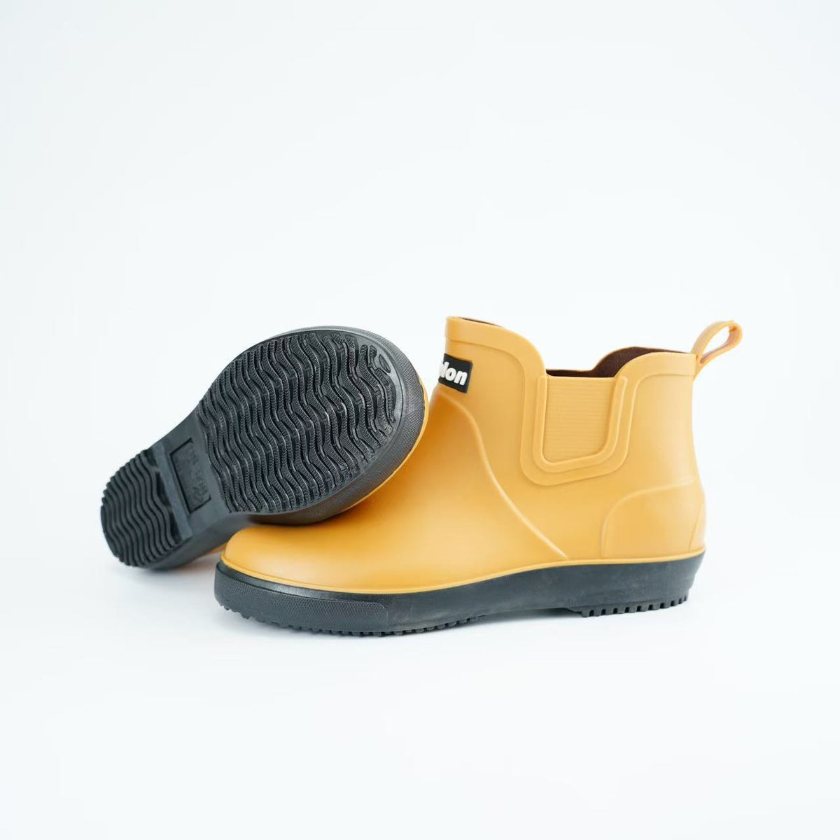 Men's Waterproof Chelsea Rain Boots Non-Slip Low-Cut Outdoor Fishing Boots