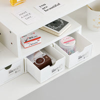 Desktop Monitor Stand with Storage Organizer for Home Office