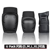 Adult Turtle Shell Protective Gear Set for Skiing, Skating, and Extreme Sports