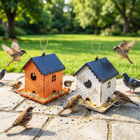 Hanging Bird Feeder Outdoor Garden Decoration House Design