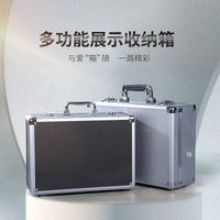 Aluminum Alloy Tool Case with Lock for Equipment, Cash, and Documents