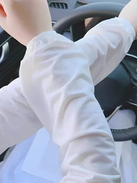 Loose Mesh Breathable Ice Sleeves for Summer Outdoor Activities