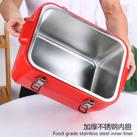 Portable Insulated Cooler Box Set for Commercial Use, Outdoor Camping, and Car Travel - Hot and Cold Food Preservation