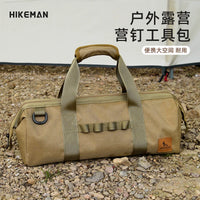 Portable Camping Tent Peg Storage Bag for Outdoor Accessories