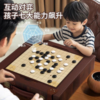 Kids Multifunctional 19-in-1 Board Game Set with Gobang and Flying Chess for Boys and Girls, Birthday Children's Day Gift