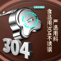 304 Stainless Steel Poached Egg Cooker Molds for Breakfast