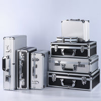 Aluminum Alloy Portable Tool Case with Lock for Equipment and Valuables
