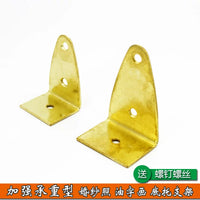Invisible Metal L-Bracket Support for Wall Art, Photo Frames, and Cross Stitch