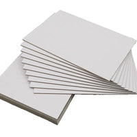White Cardboard Garment Packaging Inserts for Wrinkle Prevention