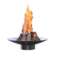 Outdoor Camping Garden Fire Pit Brazier Wood Burning Stove for Patio Backyard Bonfire