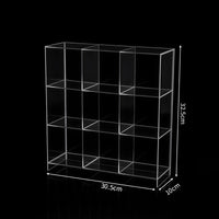 Large Capacity Acrylic Display Case for Perfume, Cosmetics, and Collectibles