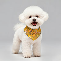 Pet Chinese New Year Tang Suit Cloak for Cats and Dogs, Traditional Hanfu Wedding Attire for Teddy Bichon