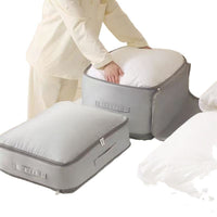 Vacuum Storage Bag for Comforters and Clothes, Large Capacity Moisture-proof Multi-functional Organizer