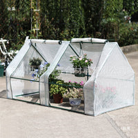 Outdoor Mini Greenhouse for Plants and Vegetables, Portable Walk-in Garden Hot House with Cover