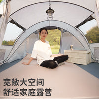 Automatic Pop-Up Camping Tent for Outdoor Adventures - Portable, Waterproof, and Sun-Protected