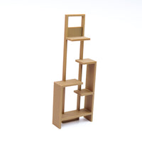 1:12 Dollhouse Miniature Storage Rack Model, Simulation Floor Shelf for DIY Micro Food Play Scene Decor