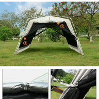 Automatic Pop-Up Canopy Tent with Mosquito Netting for Camping Beach Patio