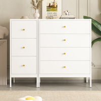 Modern Minimalist Iron Art Sideboard Cabinet with Drawers for Kitchen and Living Room