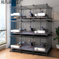 Extra Large Pigeon Breeding Cage for Homing Pigeons and Meat Pigeons, Multi-Tier Pigeon House