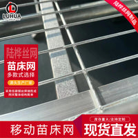 Hot-Dip Galvanized Mobile Seedbed Mesh for Greenhouse Cultivation