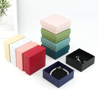 Diamond Pattern Lid-and-Base Jewelry Gift Box for Rings, Earrings, Bracelets, Necklaces, Pendants