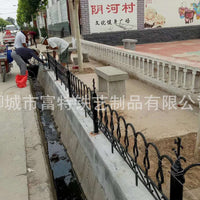 Cast Iron Garden Lawn Fence Panel for Residential and Commercial Use