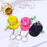 Miniature Baseball Cap Keychain Bag Charm for Couples and Students
