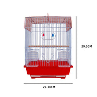 Small Foldable Portable Bird Cage for Parakeets Canaries Finches