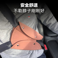 Car Seat Belt Shoulder Pad Adjuster for Neck Protection and Comfort