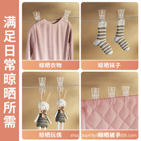 Large Household Clothes Clips for Quilts and Laundry, Windproof Multi-functional Plastic Drying Clips, Quilt Clips