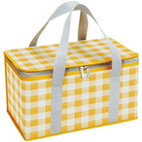 Insulated Picnic Bag with Large Capacity and Foldable Design, Ideal for Outdoor Camping and Meals