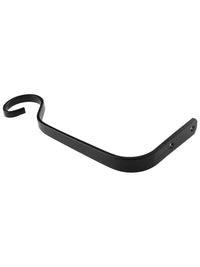 7.3-inch Rustic Iron Wall Hook for Lanterns, Planters, and Coats