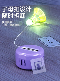 Badminton Solo Trainer Automatic Rebound Practice Device for Indoor Home Use Kids Suspension