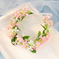 INS Style Floral Bridal Headband for Beach Vacations and Wedding Photography