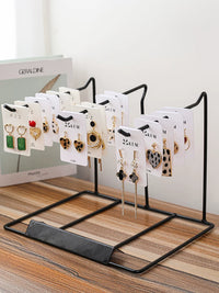Jewelry Display Stand for Earrings, Bracelets, Necklaces, and Keychains - Retail Countertop Organizer