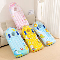 Inflatable Surfboard for Kids with Handles, Thickened Floating Row for Swimming Pool and Water Play, Swim Training Kickboard