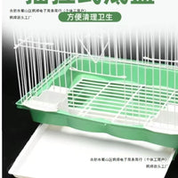 Small Parrot Bird Cage for Peony Tiger Skin Pearl Birds, Home Ornamental Large Luxury Villa Birdcage