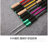 Soft-Tail Raft Fishing Rod 1.8-2.1m Shore Casting Rod with Solid Sensitive Tip