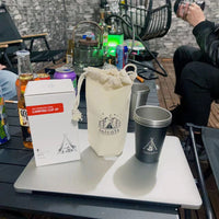 Outdoor 304 Stainless Steel Camping Coffee Beer Mug Set - Portable & Shatterproof