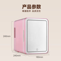 Portable Mini Car Home Refrigerator Warmer for Skincare and Food